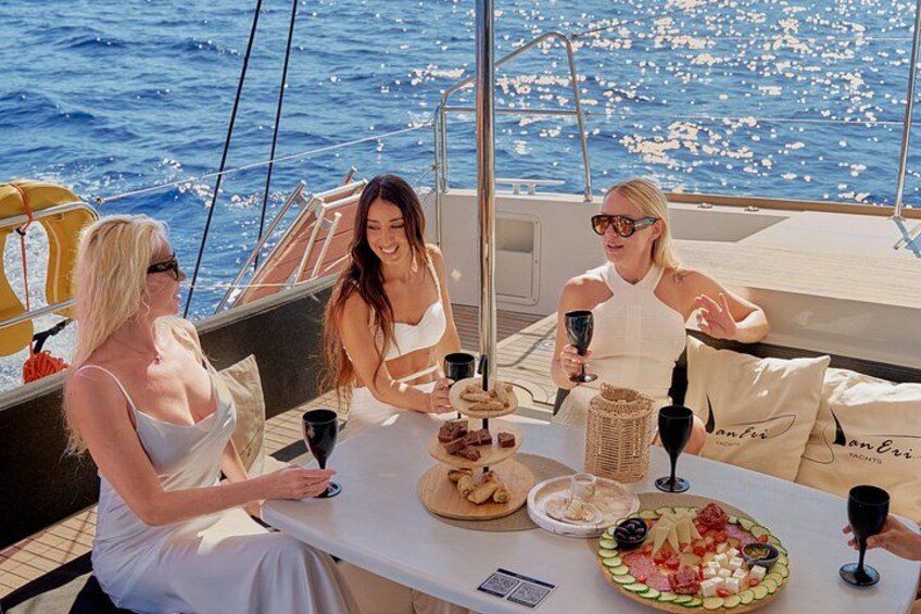 Chrissi Luxury Catamaran Cruise with Lunch and Open Bar 3