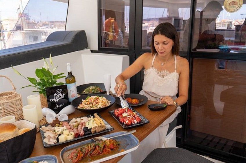 Chrissi Luxury Catamaran Cruise with Lunch and Open Bar 2