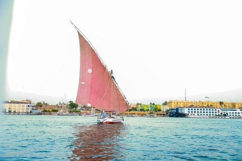 Private Luxor Nile River Felucca Sailing Tour 5