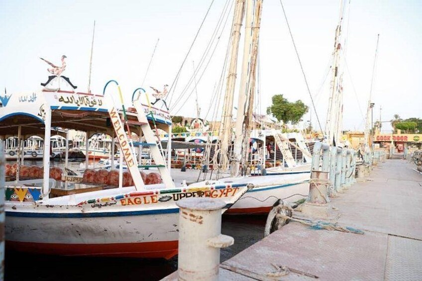 Private Luxor Nile River Felucca Sailing Tour 4
