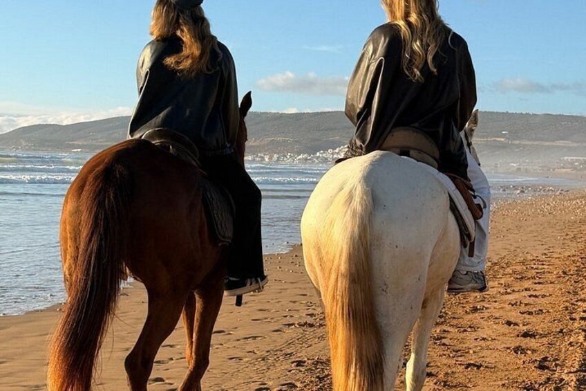 Agadir Horse Riding Experience on the Beach with Sunset Option 2