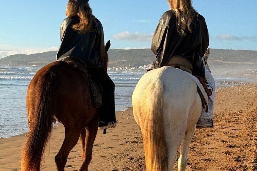 Agadir Horse Riding Experience on the Beach with Sunset Option 3