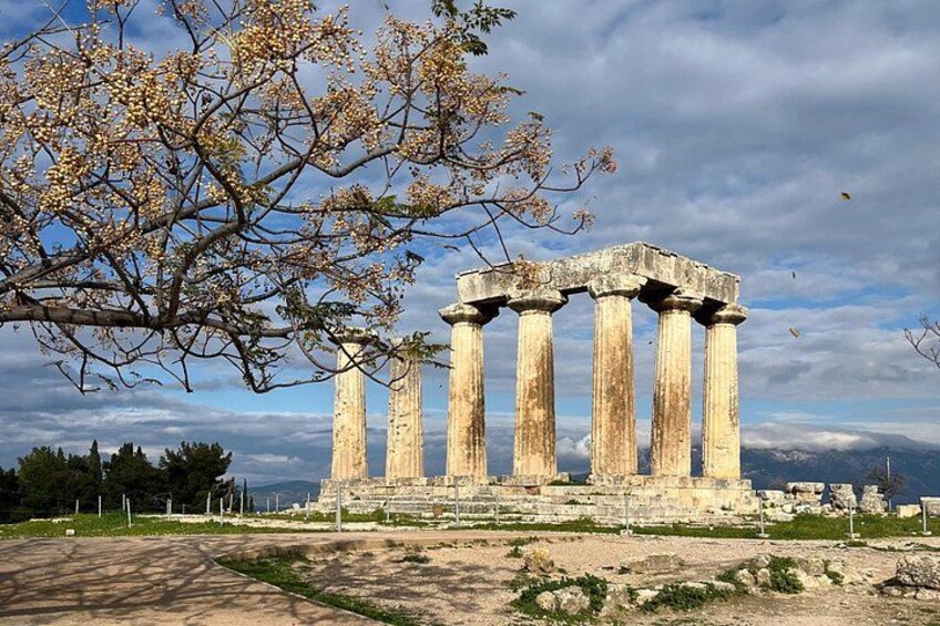 Athens Ancient Corinth Tour with Tickets Beach Stop and Pickup 4