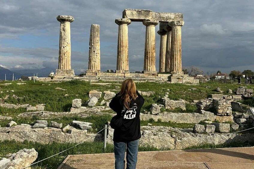 Athens Ancient Corinth Tour with Tickets Beach Stop and Pickup 1