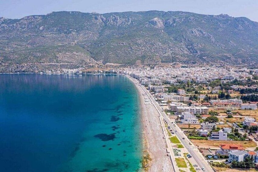 Athens Ancient Corinth Tour with Tickets Beach Stop and Pickup 2