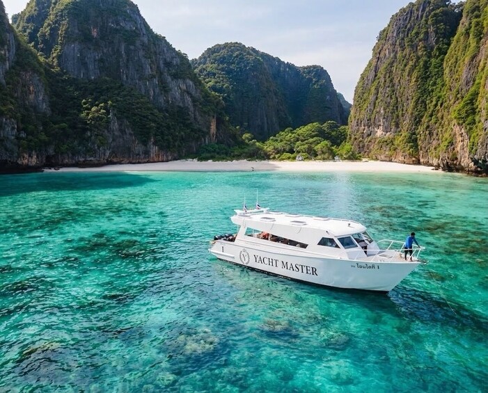 Krabi: Luxury Sunset Cruise to Phi Phi & 4 Islands with Power Catamaran 1