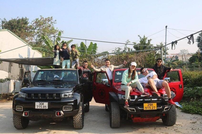 Ha Giang New Model Open Air Jeep 2 Days 1 Night 2