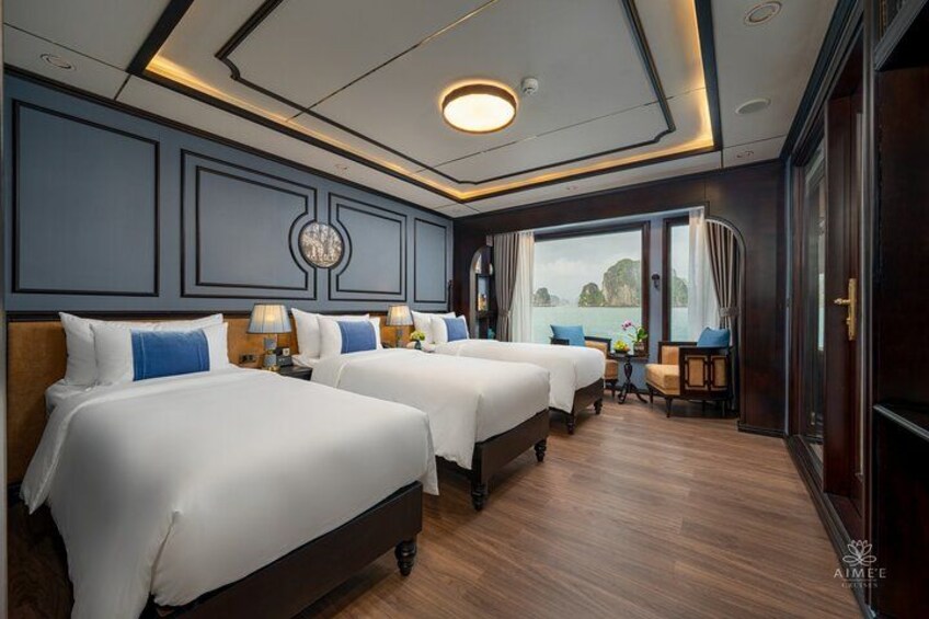 2-Day Luxury Ha Long Bay with Aime’e 5-Star Cruise with Balcony 4