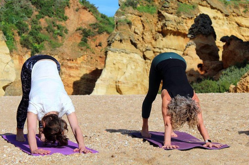 Lagos, Portugal: Sunrise Beach Vinyasa Flow Yoga 3