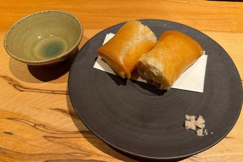 Relax with a light dessert and tea, a perfect way to conclude your cultural journey in Nikko. 5