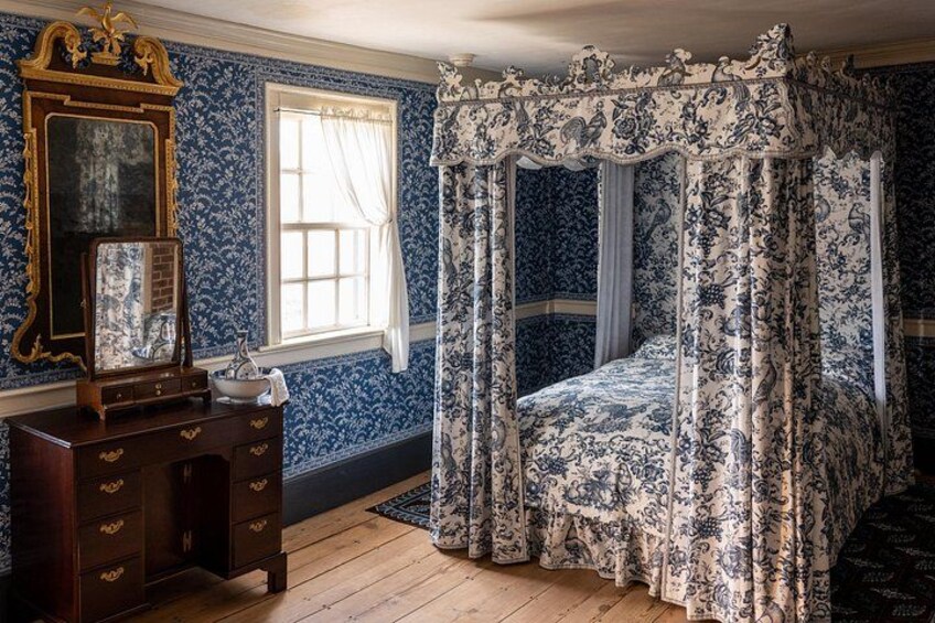 One of President Washington's guest rooms at Mount Vernon 4