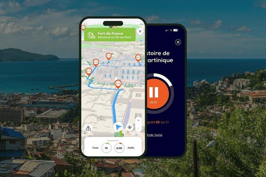 GPS Audioguide app: From the Savannah to Fort Saint-Louis (Offline). 1