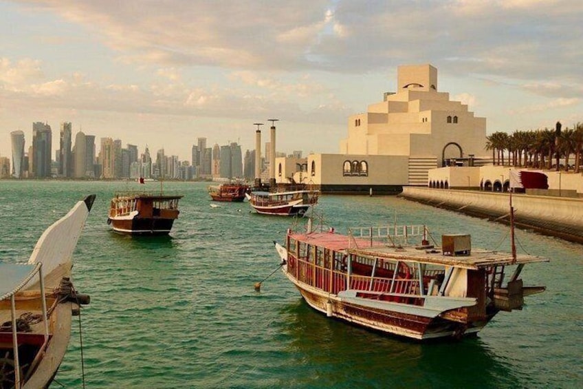 Doha: Evening Dhow Cruise with Optional BBQ Dinner 2