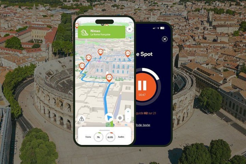GPS Audioguide app: From Arenas to Square House (Offline). 1