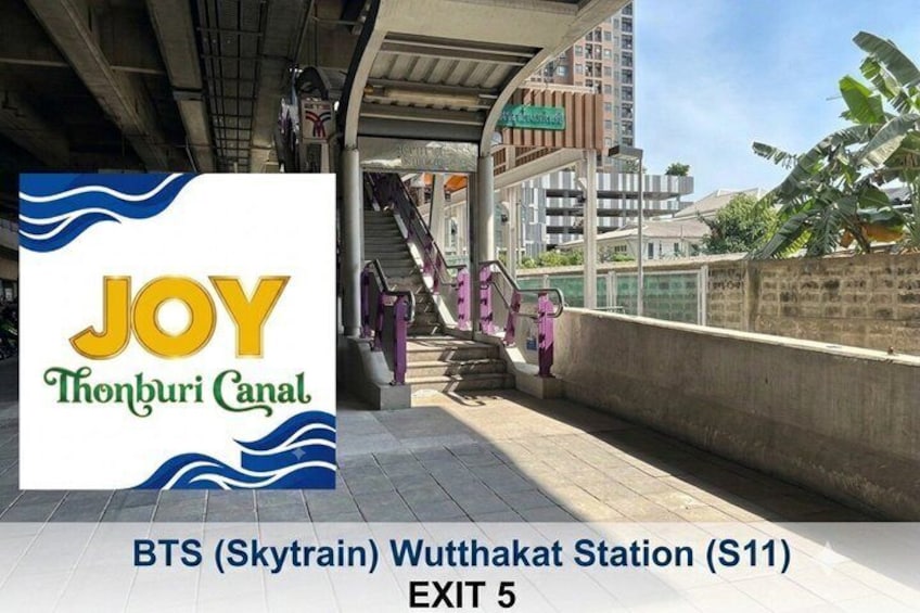 3-hour JOY Thonburi Canal + Poomjai Garden + Talat Phlu 2