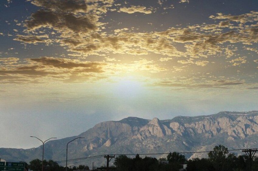 Cordillera con atardecer. 4