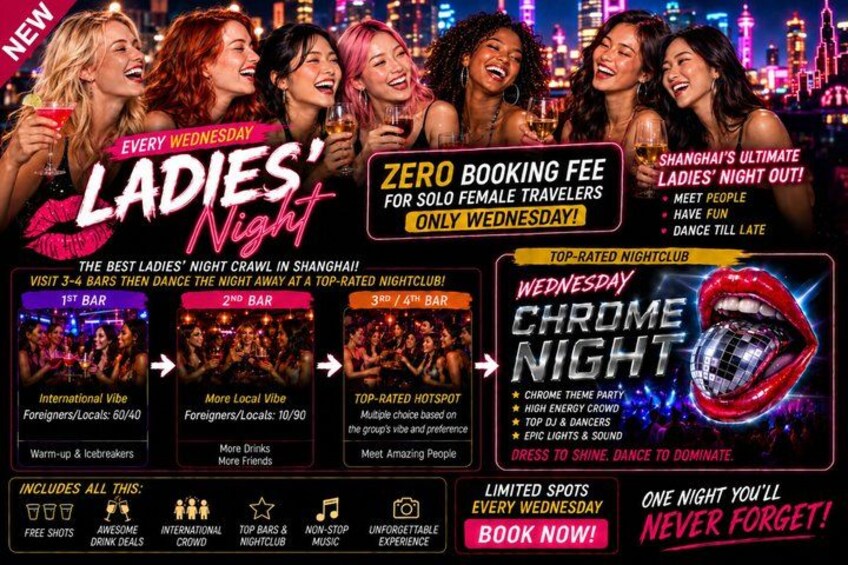 Shanghai Pub Crawl (Guided Bar Hopping) with Shots Included 2
