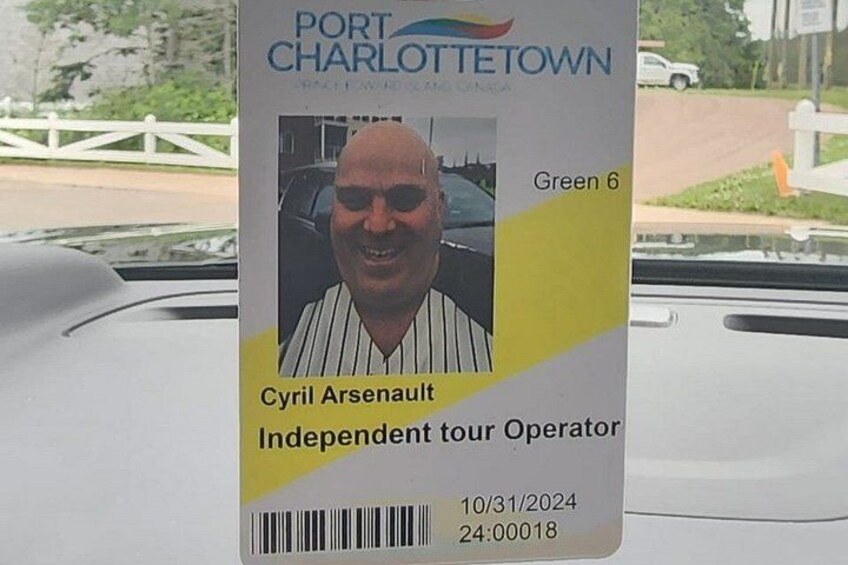 A travel document with a photo, name, and title. 2