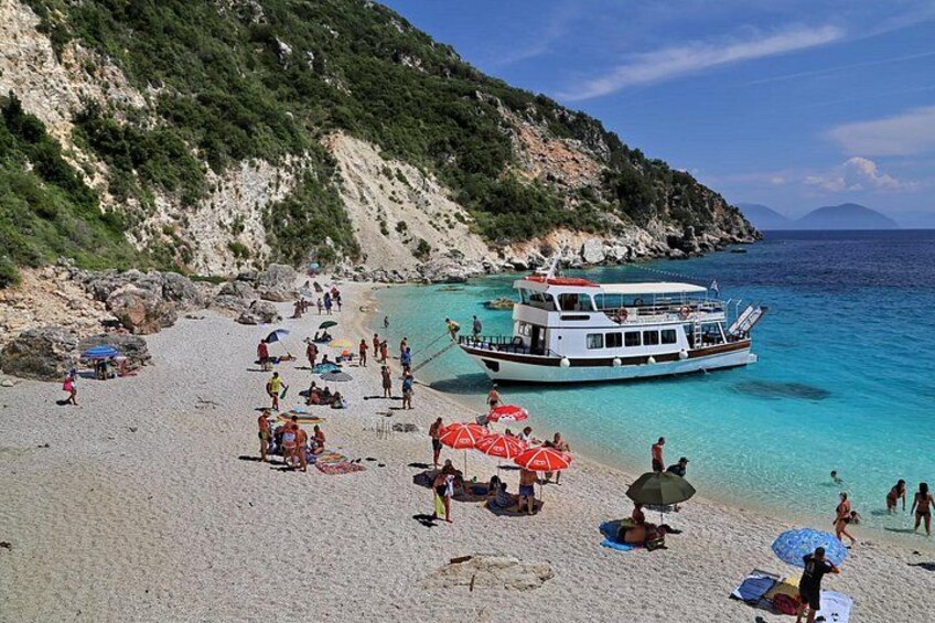 Lefkada Undiscovered Island Kalamos and Kastos Boat Trip Tour 2