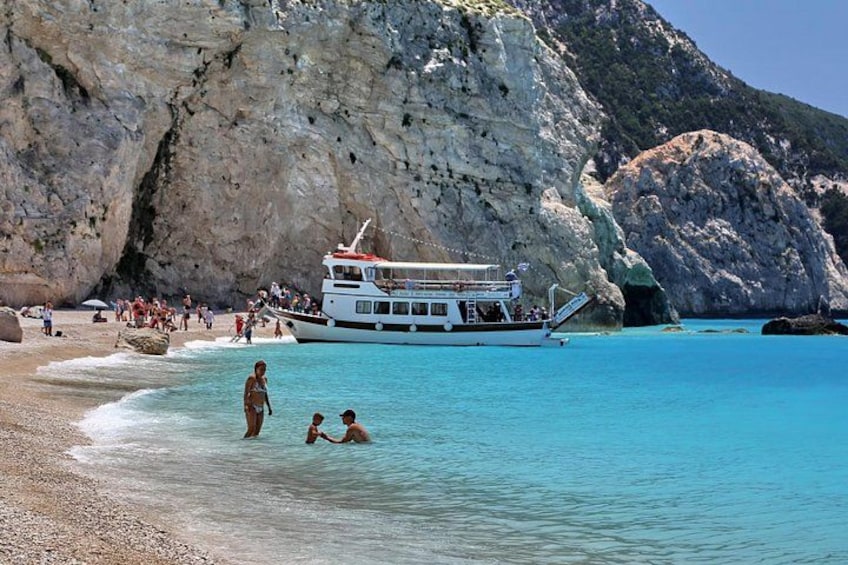 Boat Tour in Egremni, Porto Katsikia and Agiofili in Lefkada 5