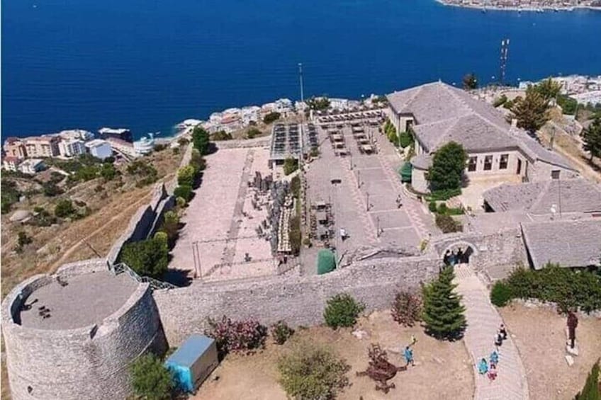 From Sarande Blue Eye Springs and Sunset from Lekuresi Castle 3