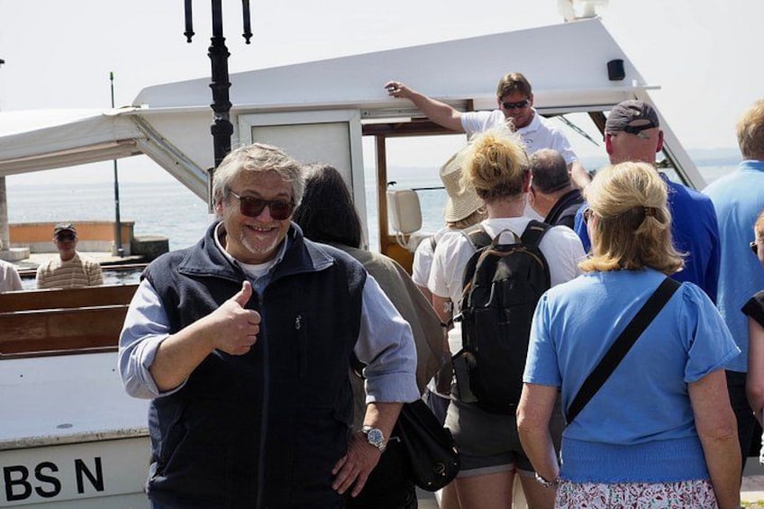 Guided Boat Tour of Lake Garda Isola del Garda and Salò 1