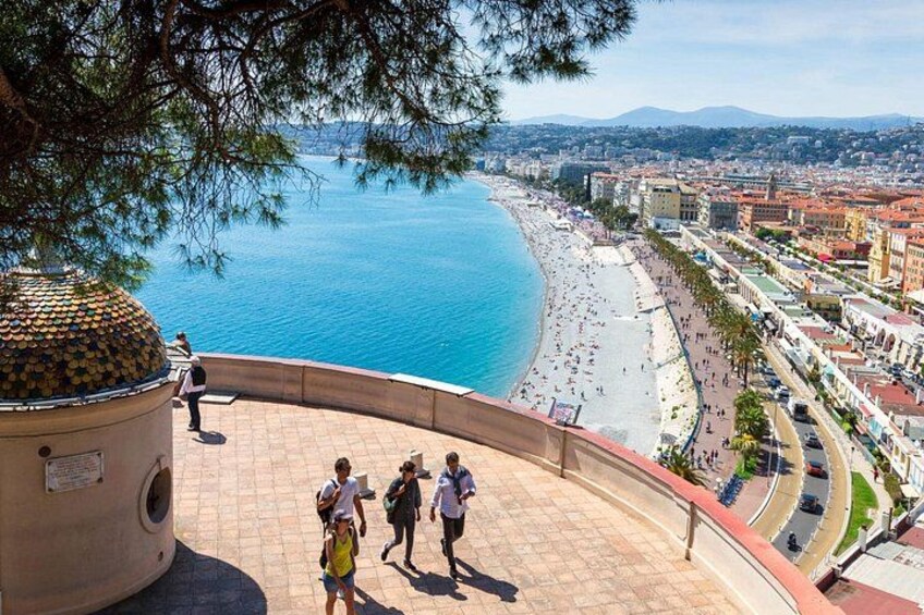 View from the castles of Nice 3