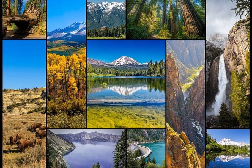 US West National Parks Driving and Walking Audio Tour Bundle 4
