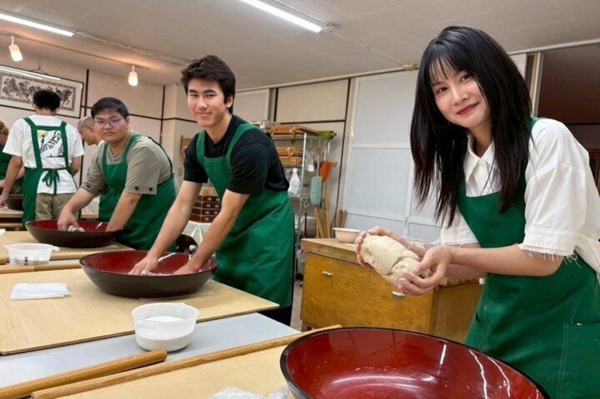 Authentic Tokyo Soba Making Experience with a Japanese Soba Chef 1