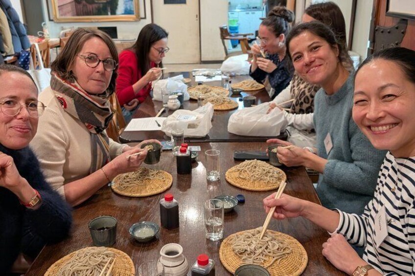 Tokyo Soba Making Experience – Learn from a Soba Chef in Japan 4