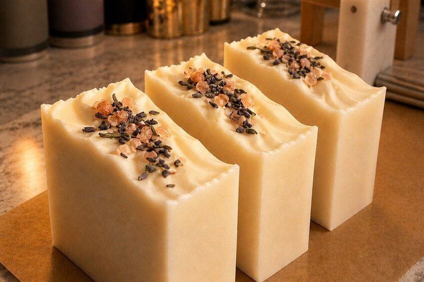Create Custom Cold Process Soaps - Tahoe Workshop 4