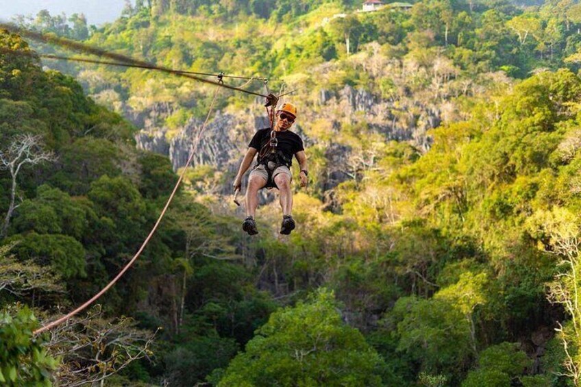 Li Phi Somphamit Waterfalls Ziplining 3