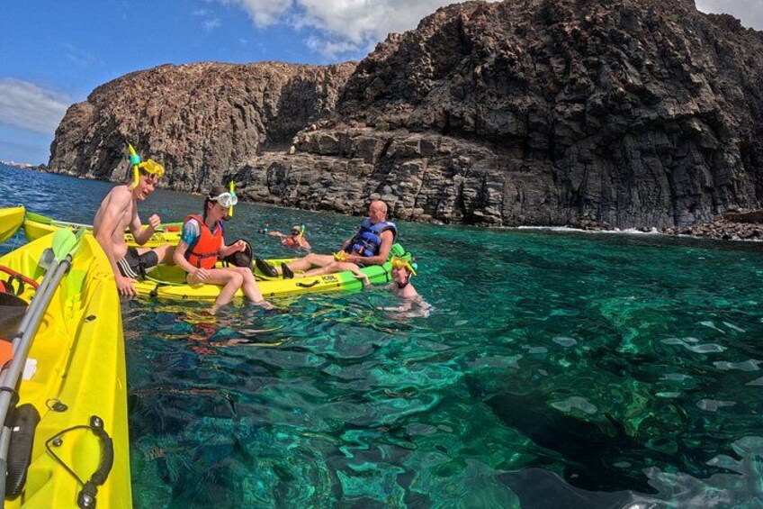 Guided kayaking and snorkeling adventure in Tenerife 5