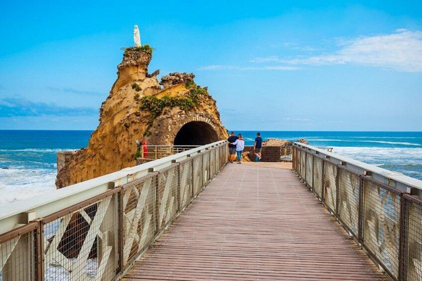 Rocher de la Vierge: The emblem of the city, connected to the coast by a footbridge attributed to Eiffel. 3