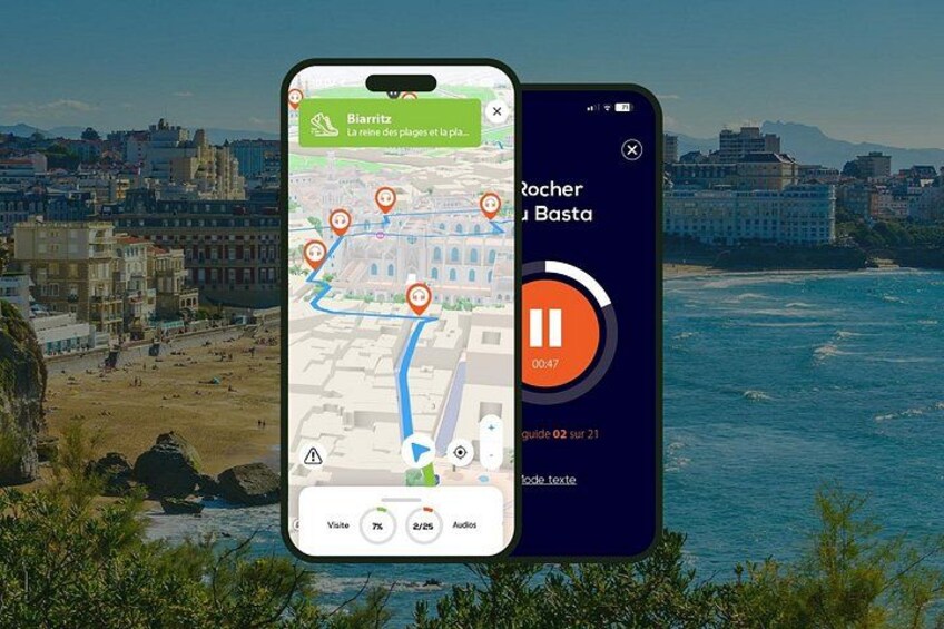 GPS Audioguide application: From the Lighthouse to the Virgin's Rock (Offline). 1
