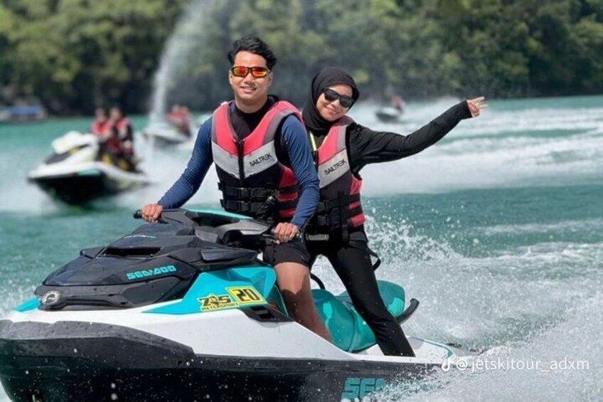 Langkawi Premium JetSki Island Hopping Tour with Free Drone Photo 1
