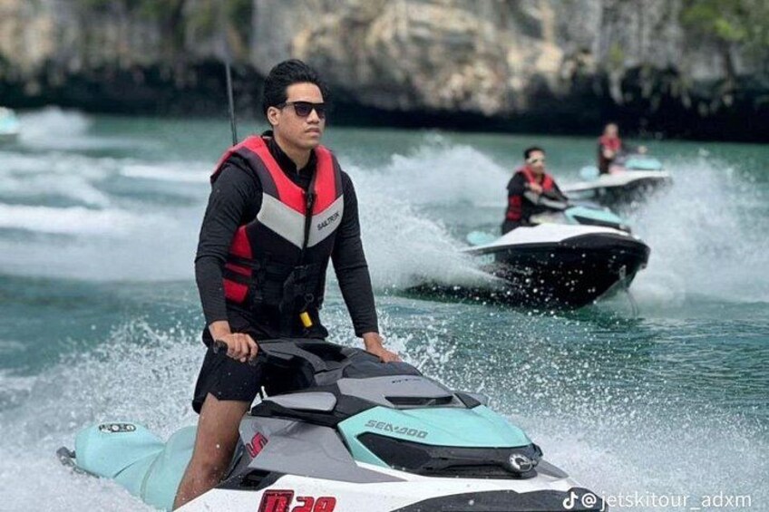 Langkawi Premium JetSki Island Hopping Tour with Free Drone Photo 3
