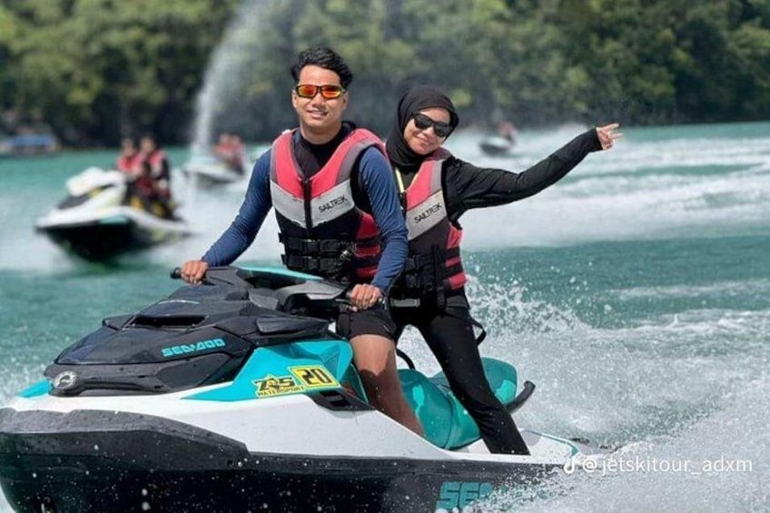 Langkawi Premium JetSki Island Hopping Tour with Free Drone Photo 1