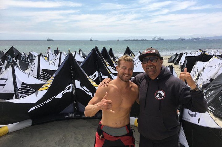 3-Hour Private Kitesurfing Beginner Lesson in SoCal 2