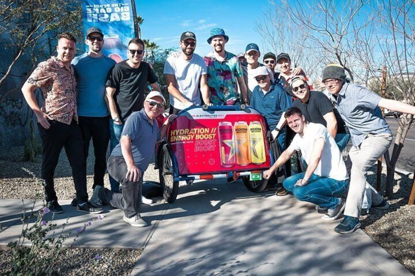 Sip, Spin and Explore Downtown Phoenix Pedicab Tour 2