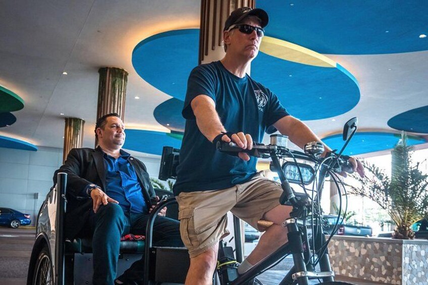 Sip, Spin and Explore Downtown Phoenix Pedicab Tour 2
