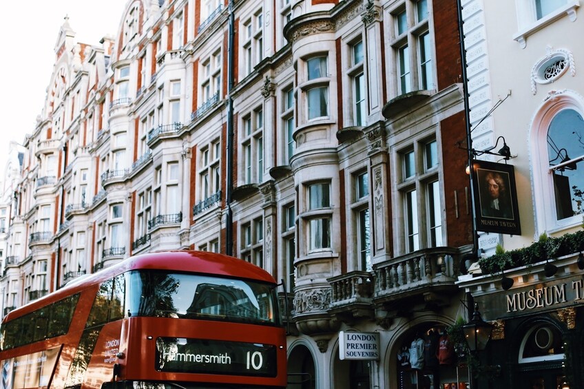 Double decker bus in London