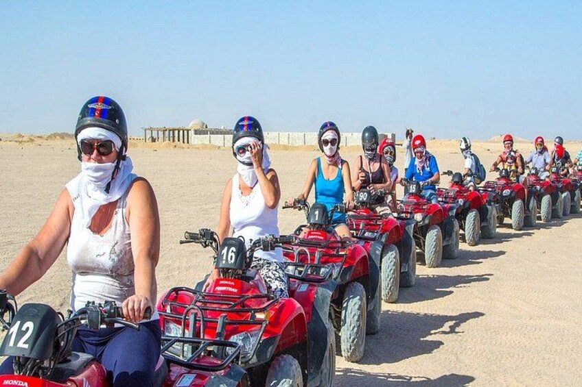 Hurghada Desert Safari: Quad, Buggy, 4X4 Jeep, BBQ Dinner & Show 3