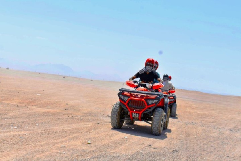 Hurghada Desert Safari: Quad, Buggy, 4X4 Jeep, BBQ Dinner & Show 1