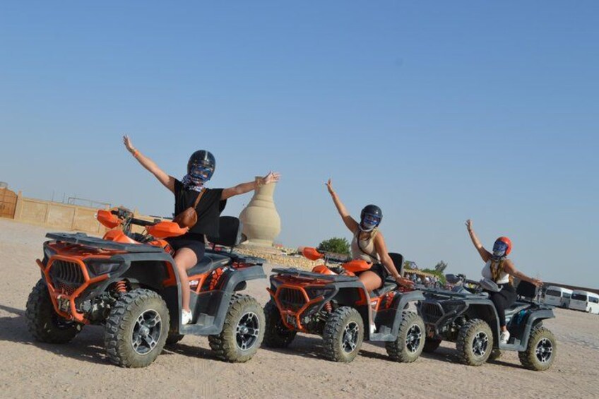 Hurghada Desert ATV Quad & Buggy Safari, Jeep, BBQ Dinner & Show 4