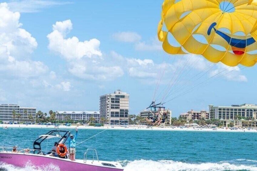 Parasailing Around St. Pete Beach 4