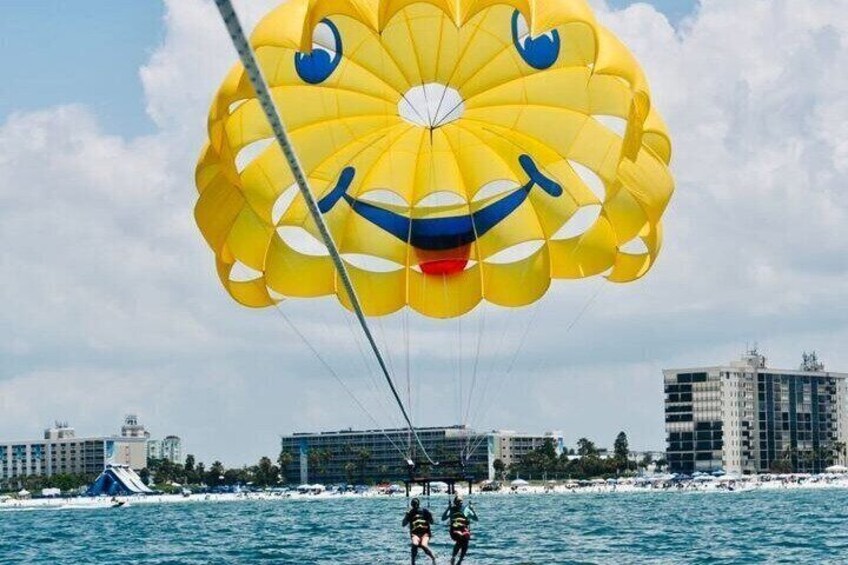 Parasailing Around St. Pete Beach 3