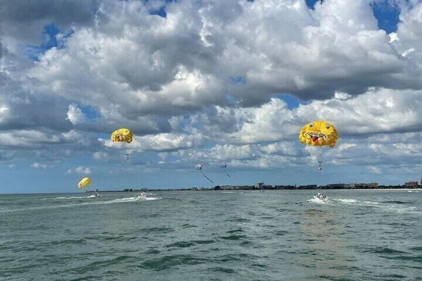 Parasailing Around St. Pete Beach 2