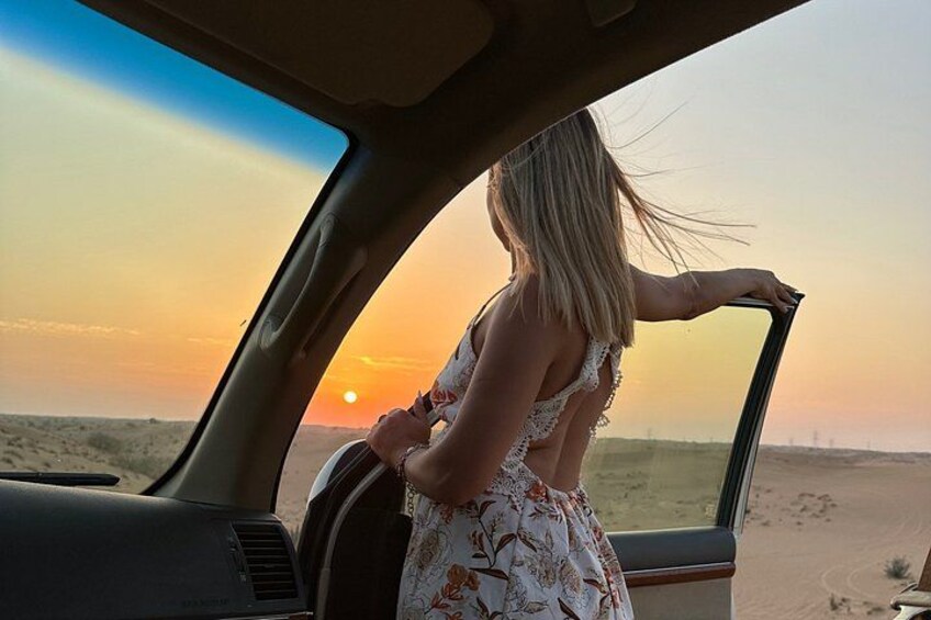 Dubai desert Safari with quad ATV bike BBQ dinner VIP camp Shows 5
