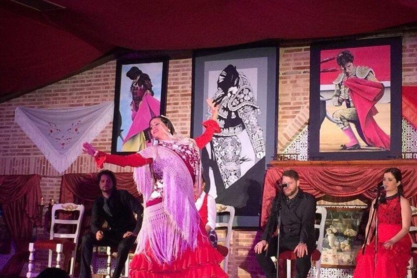 The Best Flamenco in Madrid Show with Dinner and Drink 2
